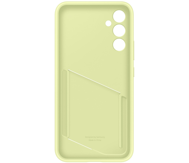 Samsung Card Slot Case do Galaxy A34 limonkowe - 1127976 - zdjęcie 2